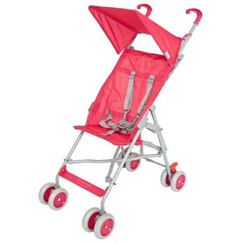 Moon - Jet-Light Weight/Compact Fold Buggy Stroller - Red