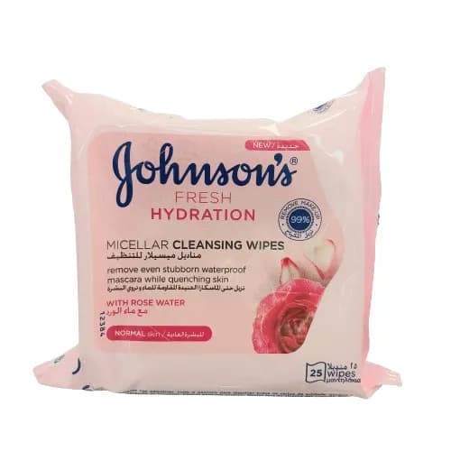 Johnson'S Make Up Remover Wipes 25'S