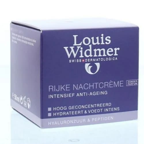 Louis Widmer Rich Night Crème Non Parfumed 50Ml