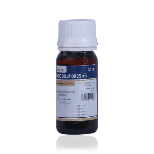 Mexo Mercurochrome Solution 2% 30Ml