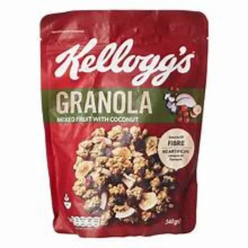 Kelloggs Granola Mixed Frt W/Coconut340G