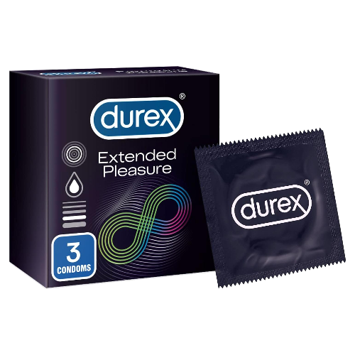 Durex Extended Pleasure Condoms 3Pcs