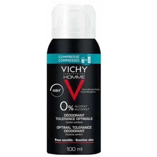 Vichy Homme Optimal Tolerance Deodorant 100Ml