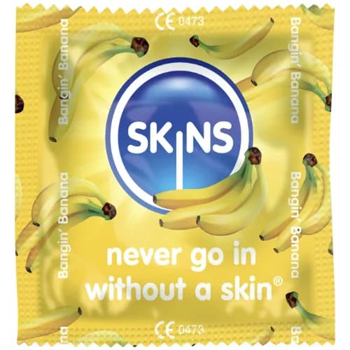 Skins Banana Condoms 12Pcs