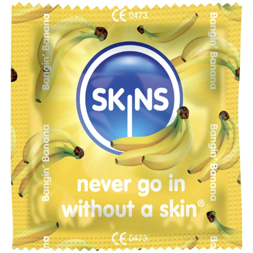 Skins Banana Condoms 12Pcs