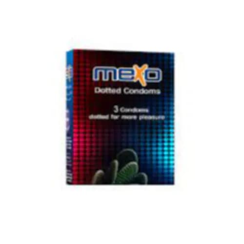 Mexo Dotted Condoms 3Pc