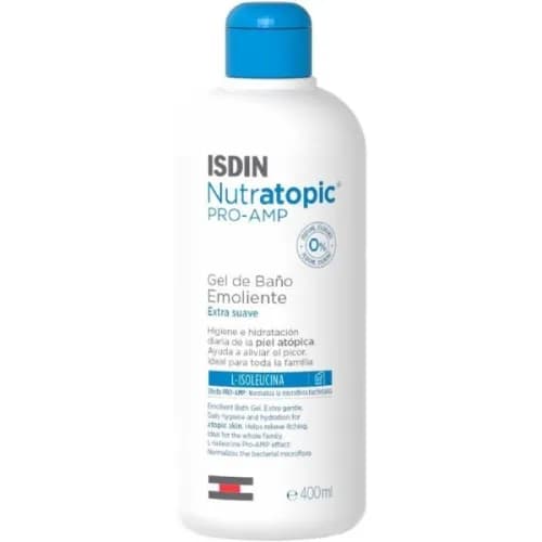 Isdin Nutratopic Pro-Amp Emollient Bath Gel Atopic Skin