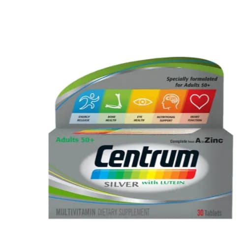 Centrum Silver With Lutein Tab 30