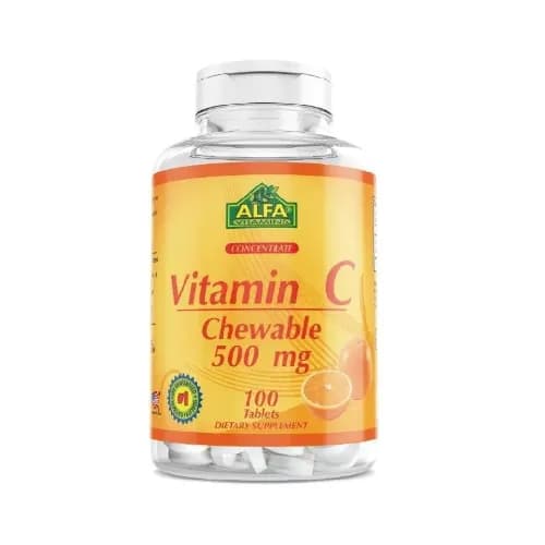 Alfa Vitamin C Chewable 500Mcg 30Tablit