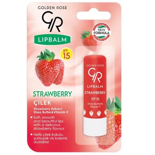 Golden Rose Lip Balm Strawberry