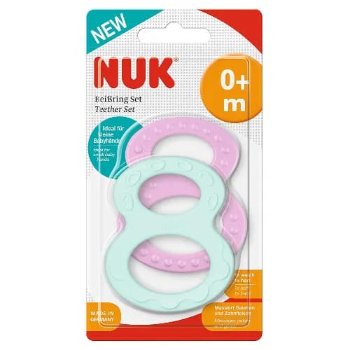 Nuk Cooling Teething Ring Set