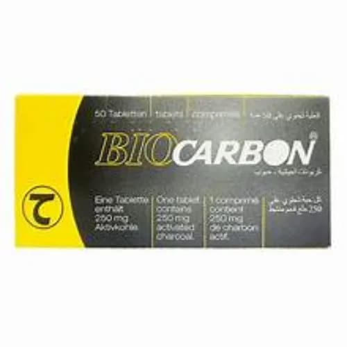 Bio Carbon Tab 250Mg 50'S