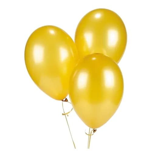 Metalic Gold Helium Balloon