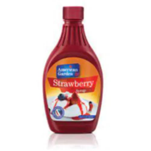 American Garden Strawberry Syrup 650Ml