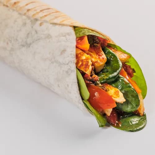 Grilled Halloumi Wrap