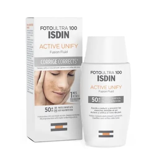 Isdin Foto Ultra Active Unify Color Fusion Fluid Spf 50+