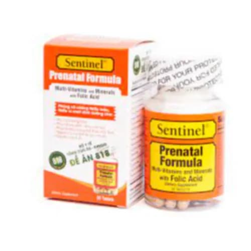 Sentinel Prenatal Formula 100Tablets