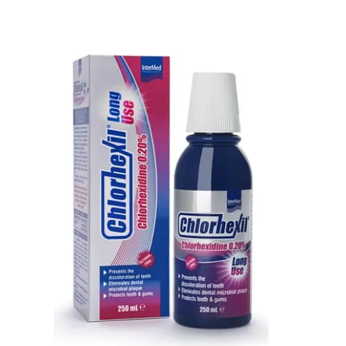 Chlorhexil 0.20% Mouth Wash Long Use 250 Ml