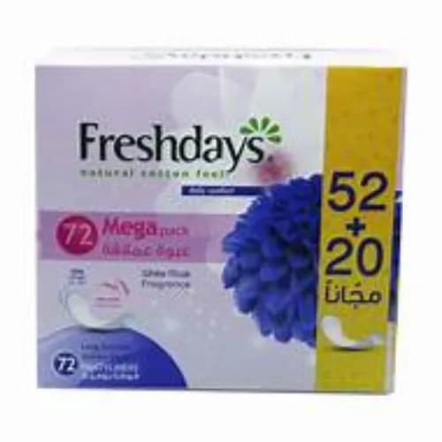 Freshdays Long Scented 72 Pads