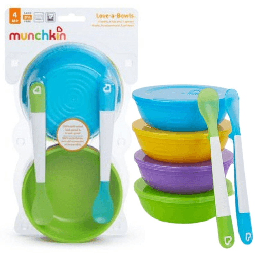 Munchkin - Love-A-Bowls Feeding Set