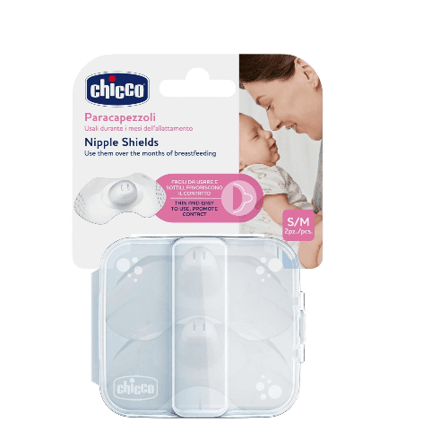 Chicco Silicone Nipple Shields - [M-L]