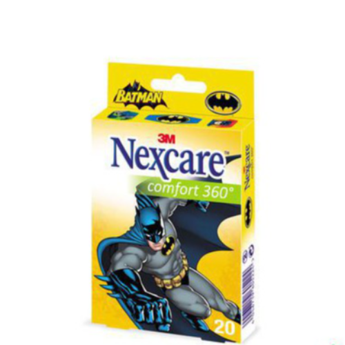 3M Nexcare Comfort 360° Batman 20 Pieces