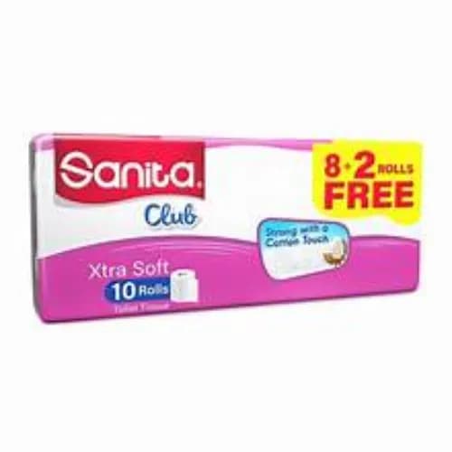 Sanita Toilet Tissue 8+2 Rolls 360sheet