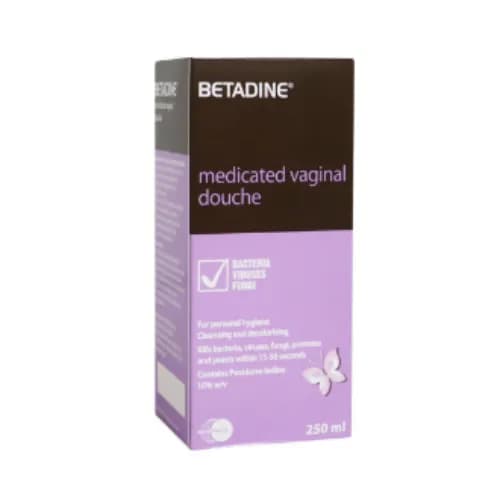 Betadine Medicated Vaginal Douche 250 Ml