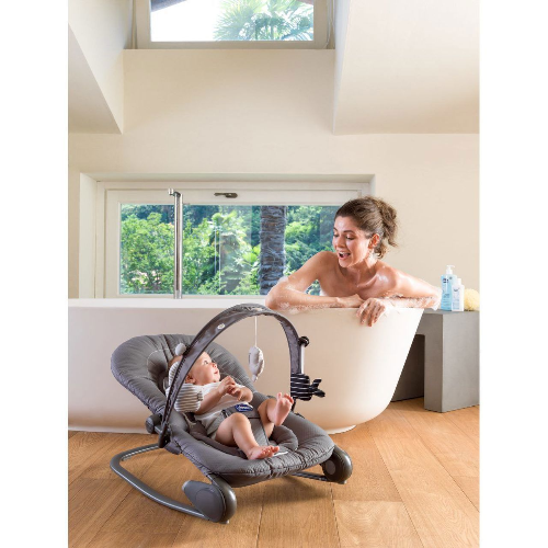 Chicco Hoopla Baby Bouncer -Titanium