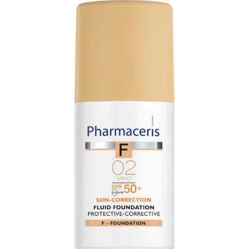 Pharmaceris (Sand 02) Spf50+ Fluid Foundation 30Ml
