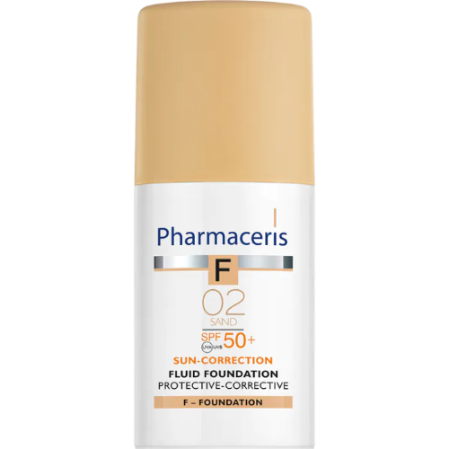 Pharmaceris (Sand 02) Spf50+ Fluid Foundation 30Ml