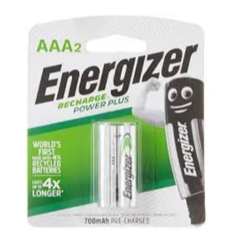 Energizer Recharge Battery Nh12 Bp2 Aaa