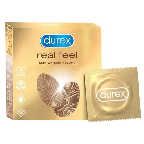 Durex Real Feel Condoms 3Pcs