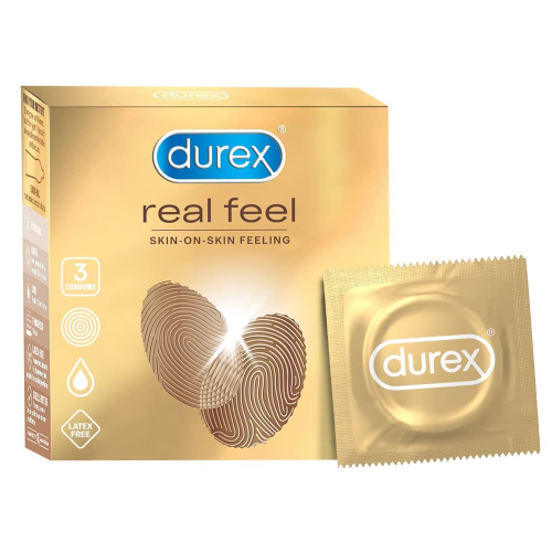 Durex Real Feel Condoms 3Pcs