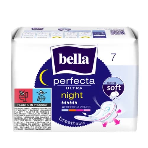 Bella Sanitary Pads Perfecta Ultra Night Extra Soft 7