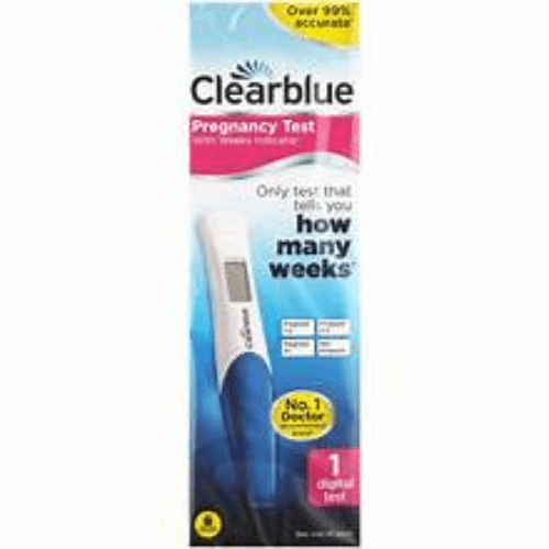 Clear Blue Digital Pregnancy Test With Conception Indicator