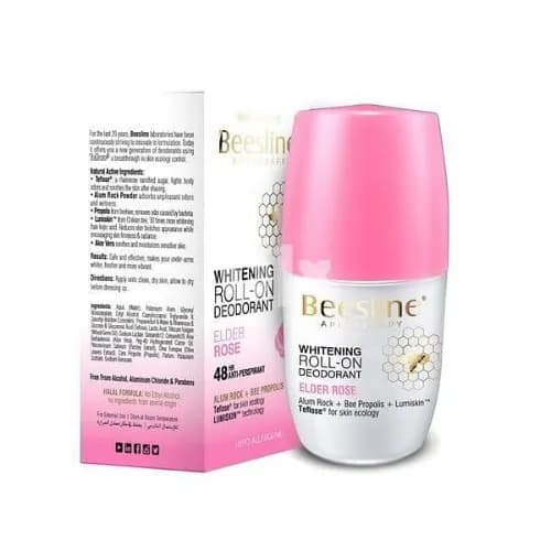 Beesline Whitening Roll On Deodorant Elder Rose 50Ml