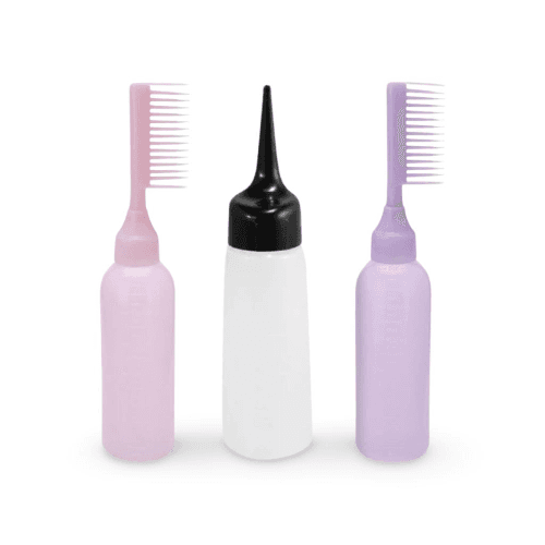 مجموعة علب زيت الشعر - 3 قطع