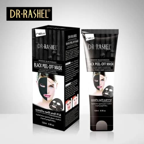 Dr.rashel Black Peel Off Mask Collagen With Charcoal 120g