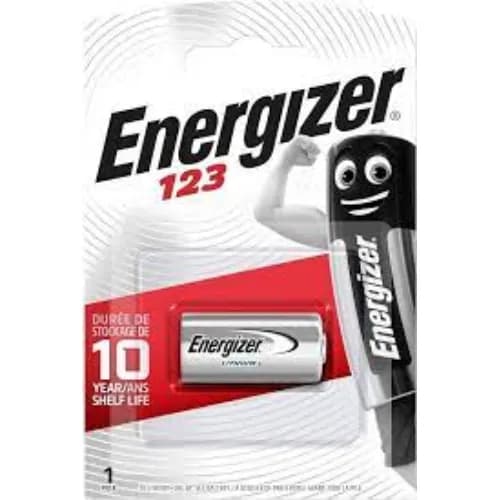 Energizer Lithium Battery 3V El123, 1 Pack