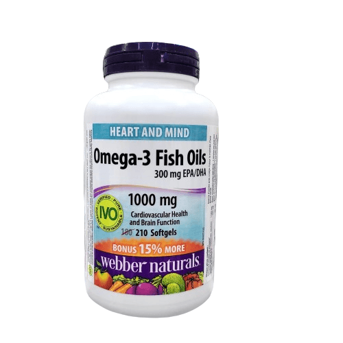 Wn Omega3 Fish Oil 300Mg Cap 210'S