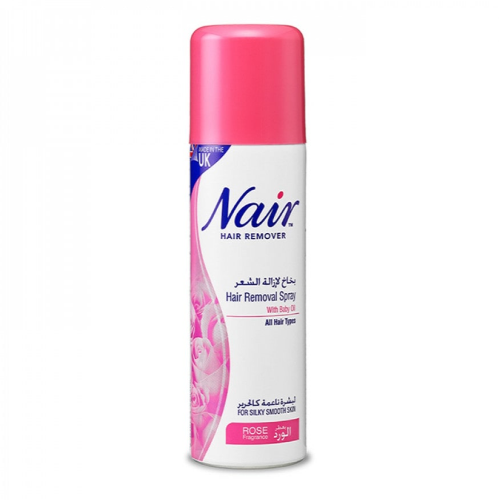 Nair Hair Remover Legs & Underarms Rose Spray 200Ml