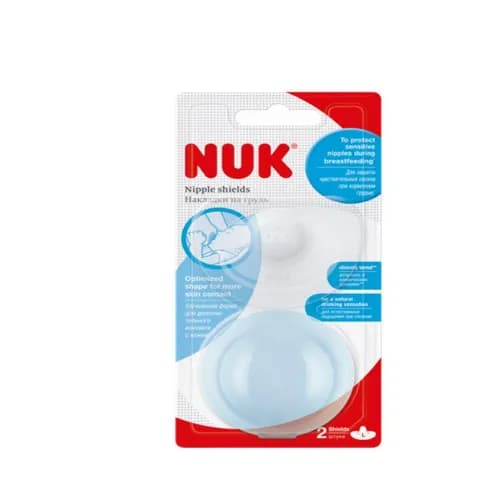 Nuk Nipple Shiled Si Size M 2/Blc