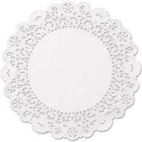 Fun Round Doily 12Inch White 250Pcs