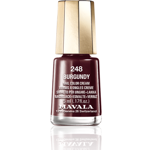 Mavala 248 Burgundy Nail Colour Cream 5Ml