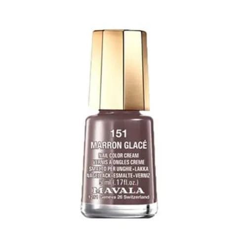 Mavala 151 Marron Glace Nail Colour Cream 5Ml