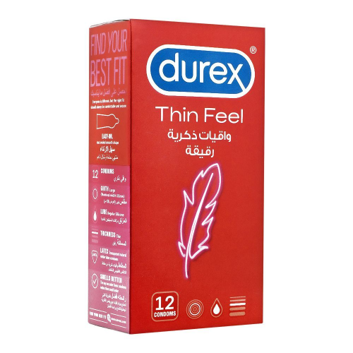 Durex Thin Feel Condoms 12Pcs