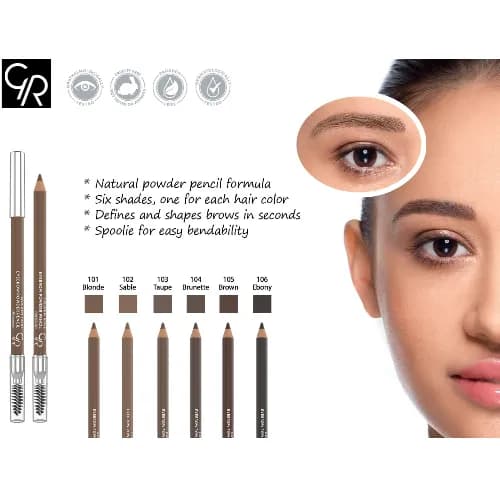 Golden Rose Eyebrow Powder Pencil 101 Blonde