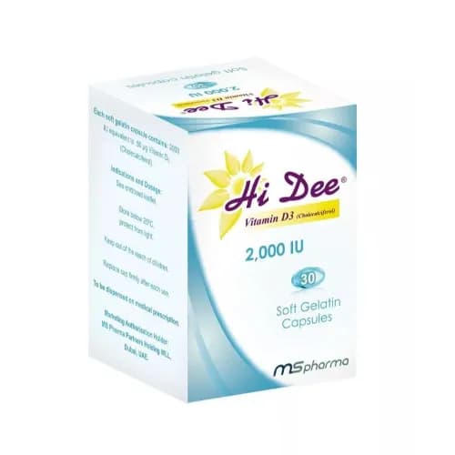 Hi Dee 2000 Iu 30Capsules