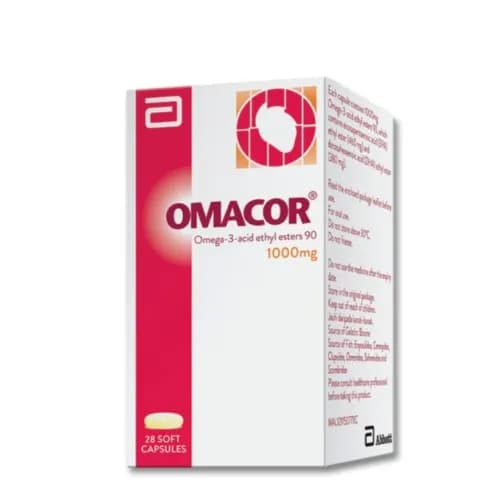 Omacor 1000Mg Soft Capsule 28